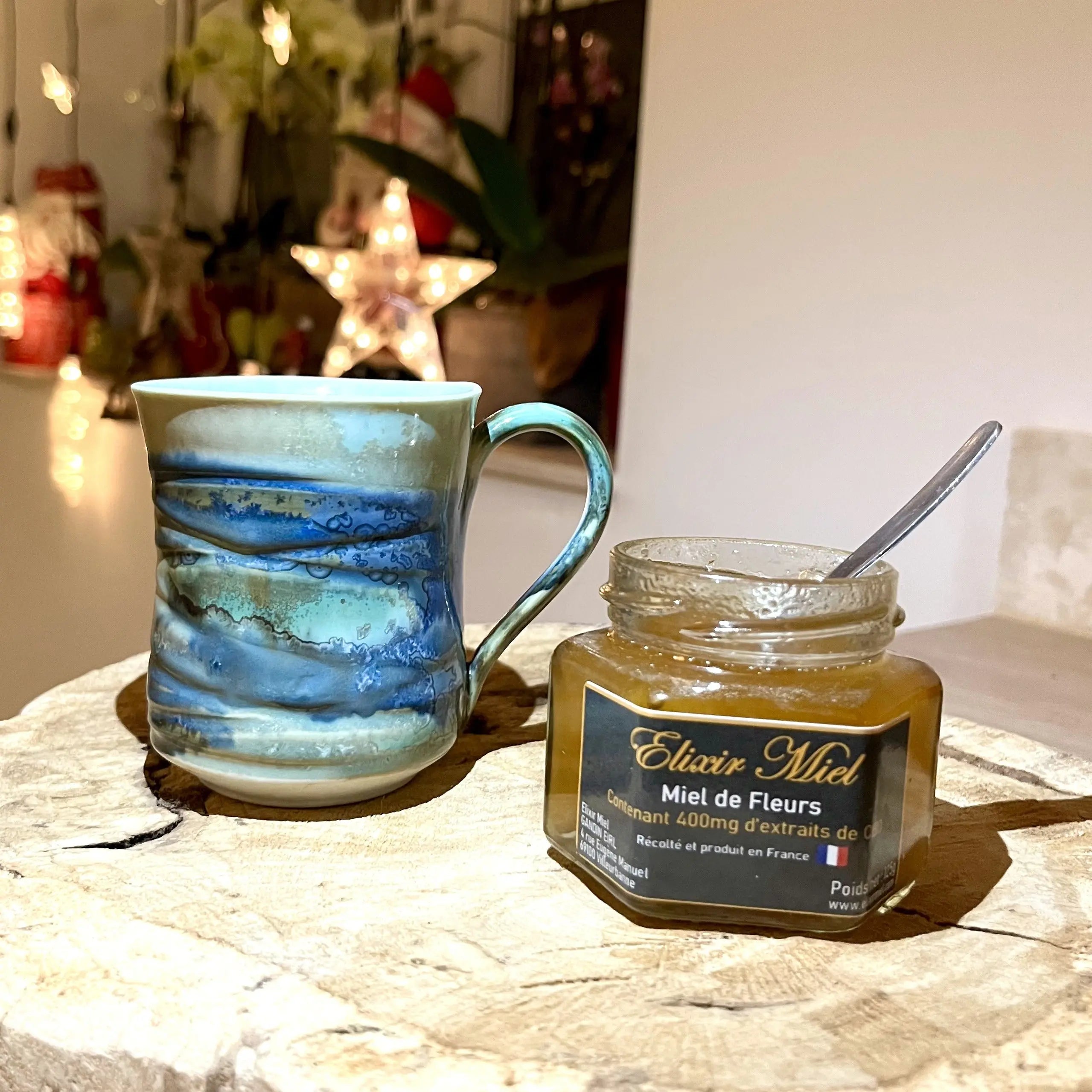 elixir miel fleurs cbd naturel artisanat apaisant france infusion zen